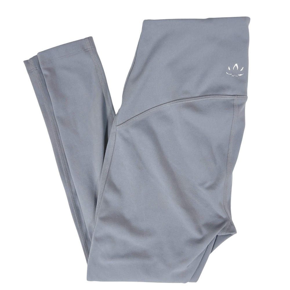 Beyond Yoga PowerBeyond Leggings M Gray Athleisure Yoga Pilates Minimalist Gym